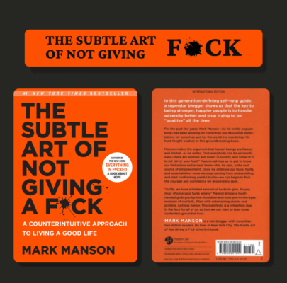 the subtle art of not giving a fuck