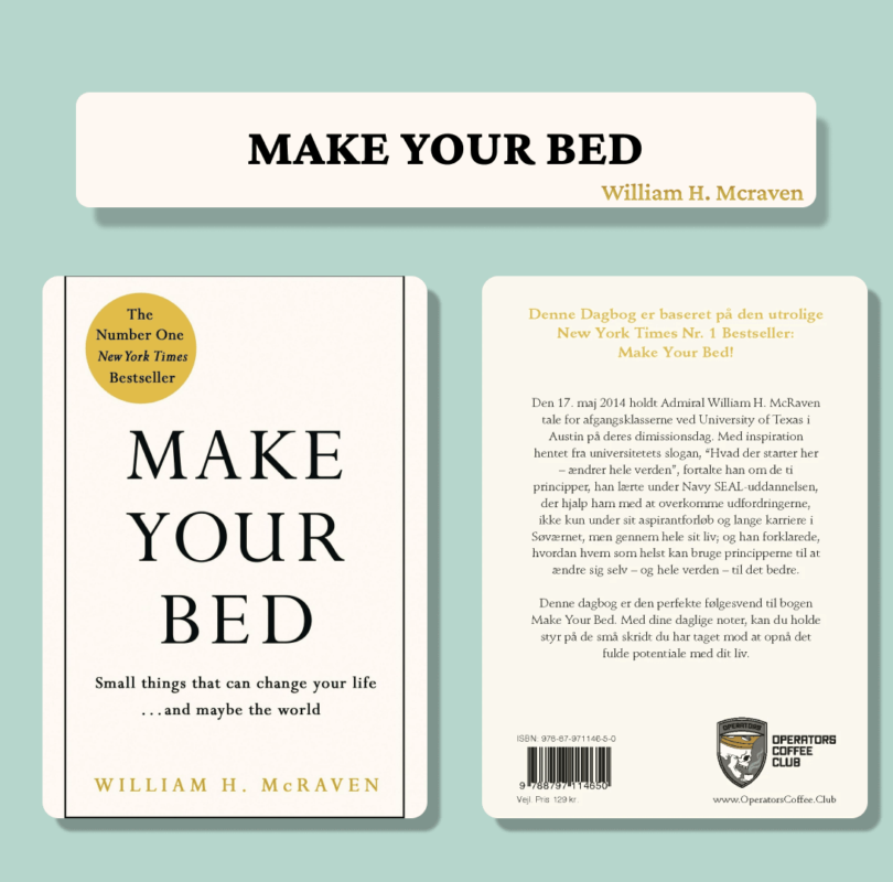 Make your bed - william
