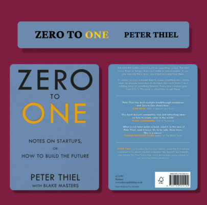 Zero to one by peter thiel